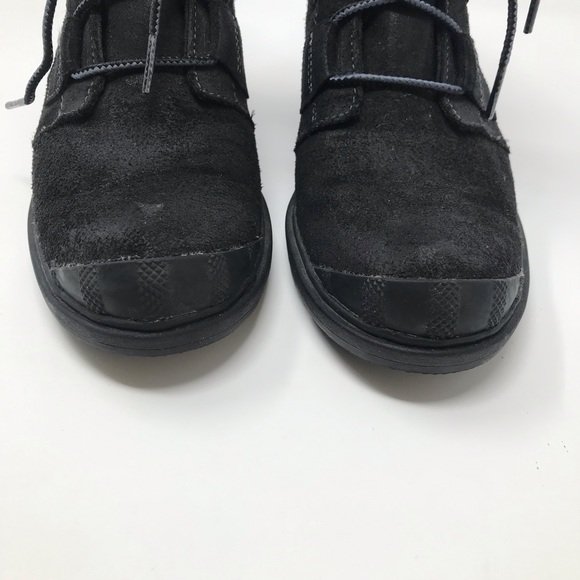 Sorel Toronto Waterproof Leather Suede Lace Up Wedge Snow Winter Boots 7.5 black - Picture 5 of 14